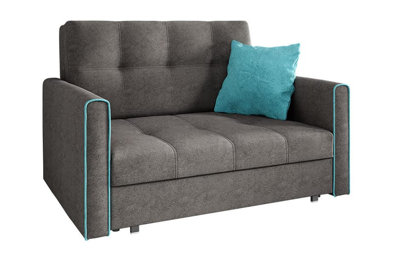 Sovesofa Viva 133x100x85 cm - 2 seters sovesofa - Fløyelssofaer