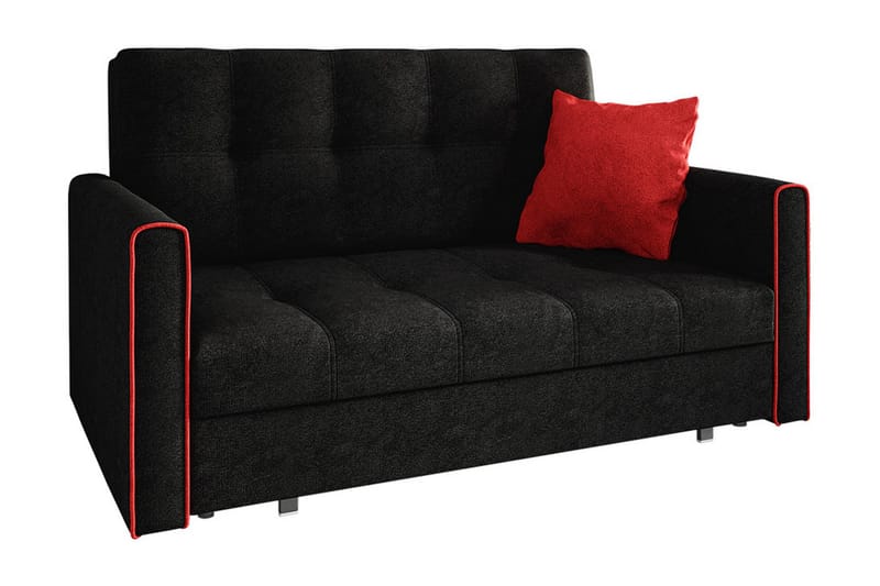 Sovesofa Viva 153x100x85 cm - 2 seters sovesofa - Fløyelssofaer