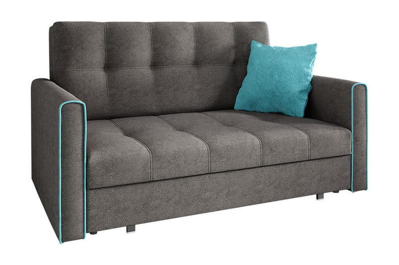 Sovesofa Viva 153x100x85 cm - 2 seters sovesofa - Fløyelssofaer