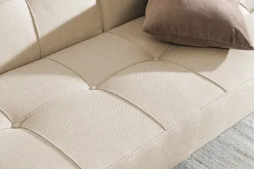 Stefan 2-seters Sovesofa - Beige - Møbler - Sofaer - Sovesofaer - 2 seters sovesofa