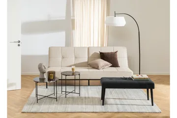 Stefan 2-seters Sovesofa - Beige - Møbler - Sofaer - Sovesofaer - 2 seters sovesofa