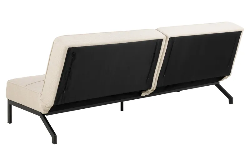 Stefan 2-seters Sovesofa - Beige - Møbler - Sofaer - Sovesofaer - 2 seters sovesofa