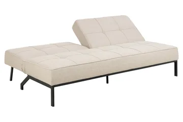 Stefan 2-seters Sovesofa - Beige - Møbler - Sofaer - Sovesofaer - 2 seters sovesofa