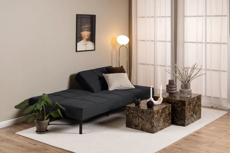 Stefan 2-seters Sovesofa - Grå - Møbler - Sofaer - Sovesofaer - 2 seters sovesofa