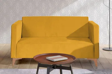 Szafir 2-seter Sofa 82x136 cm - Tre/Natur - Møbler - Sofaer - Fløyelssofaer