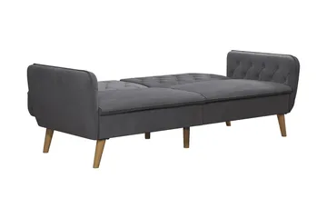 TallulaH 2-seters Sovesofa Grå - Novogratz - Møbler - Sofaer - Sovesofaer - 2 seters sovesofa