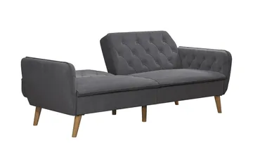 TallulaH 2-seters Sovesofa Grå - Novogratz - Møbler - Sofaer - Sovesofaer - 2 seters sovesofa