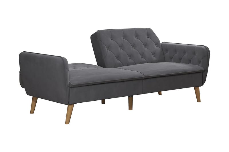 TallulaH 2-seters Sovesofa Grå - Novogratz - Møbler - Sofaer - Sovesofaer - 2 seters sovesofa