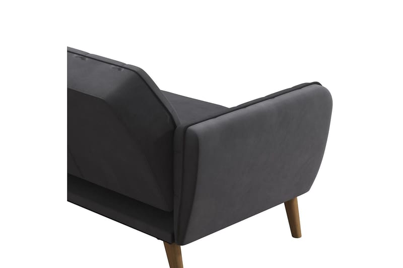 TallulaH 2-seters Sovesofa Grå - Novogratz - Møbler - Sofaer - Sovesofaer - 2 seters sovesofa