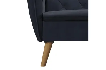 TallulaH 2-seters Sovesofa Marineblå - Novogratz - Møbler - Sofaer - Sovesofaer - 2 seters sovesofa