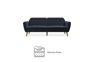 TallulaH 2-seters Sovesofa Marineblå - Novogratz - Møbler - Sofaer - Sovesofaer - 2 seters sovesofa