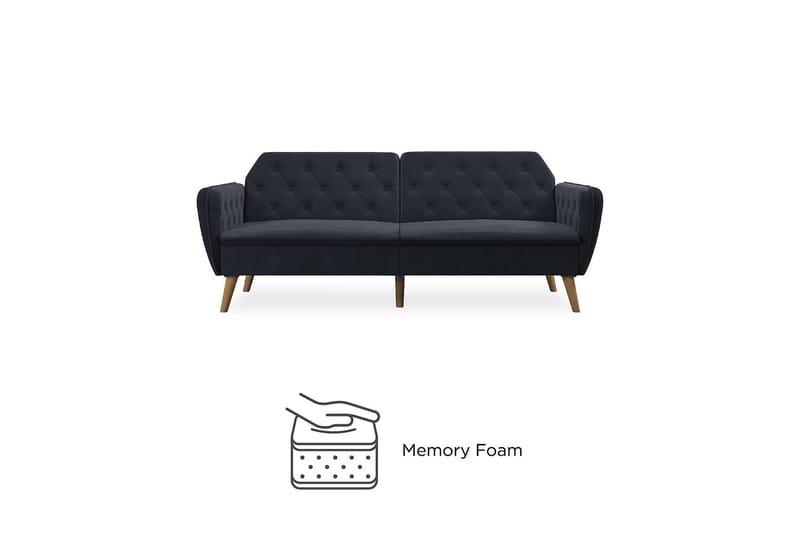 TallulaH 2-seters Sovesofa Marineblå - Novogratz - Møbler - Sofaer - Sovesofaer - 2 seters sovesofa