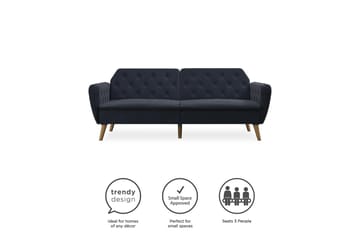 TallulaH 2-seters Sovesofa Marineblå - Novogratz - Møbler - Sofaer - Sovesofaer - 2 seters sovesofa
