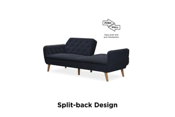 TallulaH 2-seters Sovesofa Marineblå - Novogratz - Møbler - Sofaer - Sovesofaer - 2 seters sovesofa