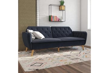 TallulaH 2-seters Sovesofa Marineblå - Novogratz - Møbler - Sofaer - Sovesofaer - 2 seters sovesofa