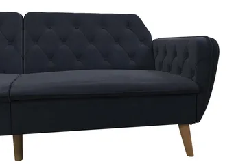 TallulaH 2-seters Sovesofa Marineblå - Novogratz - Møbler - Sofaer - Sovesofaer - 2 seters sovesofa