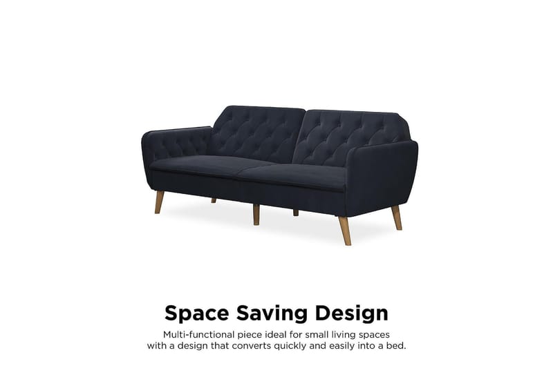 TallulaH 2-seters Sovesofa Marineblå - Novogratz - Møbler - Sofaer - Sovesofaer - 2 seters sovesofa