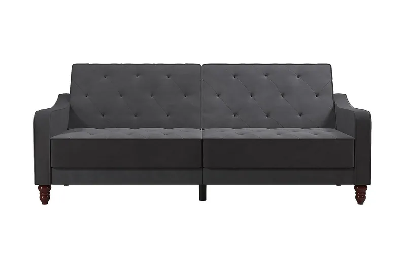 Vintage Tufted 2-seters Sovesofa Grå, Novogratz