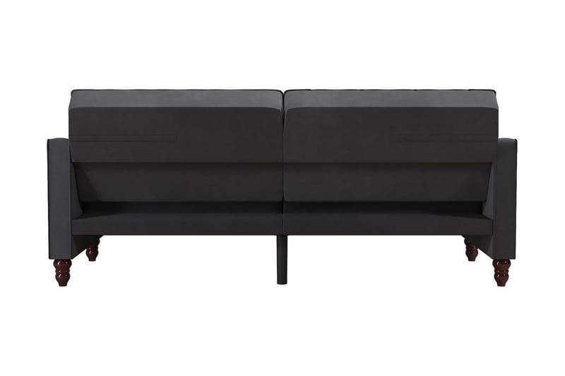 Vintage Tufted 2-seters Sovesofa Grå - Novogratz - Møbler - Sofaer - Sovesofaer - 2 seters sovesofa