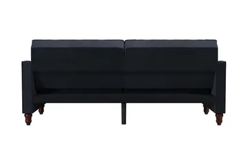 Vintage Tufted 2-seters Sovesofa Marineblå - Novogratz - Møbler - Sofaer - Sovesofaer - 2 seters sovesofa