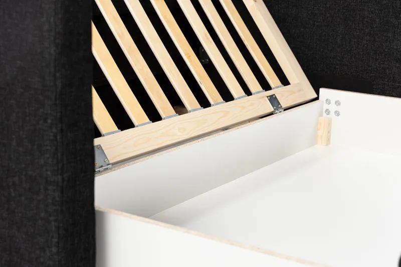 Willhelm Liten Sovesofa 2-seters Fremovervendt - Mørkgrå - Møbler - Sofaer - Sovesofaer - 2 seters sovesofa