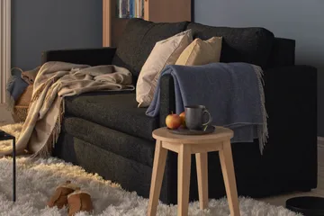 Willhelm Liten Sovesofa 2-seters Fremovervendt - Mørkgrå - Møbler - Sofaer - Sovesofaer - 2 seters sovesofa