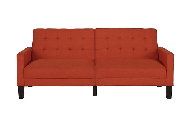 2-seters Sovesofa Porter Oransje - Dorel Home - 2 seters sovesofa