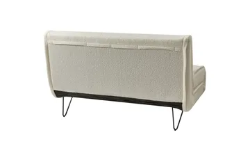 2-sitssoffa Vestfold Offwhite||Black - Møbler - Sofaer - Sovesofaer - 2 seters sovesofa