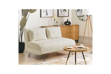 2-sitssoffa Vestfold Offwhite||Black - Møbler - Sofaer - Sovesofaer - 2 seters sovesofa