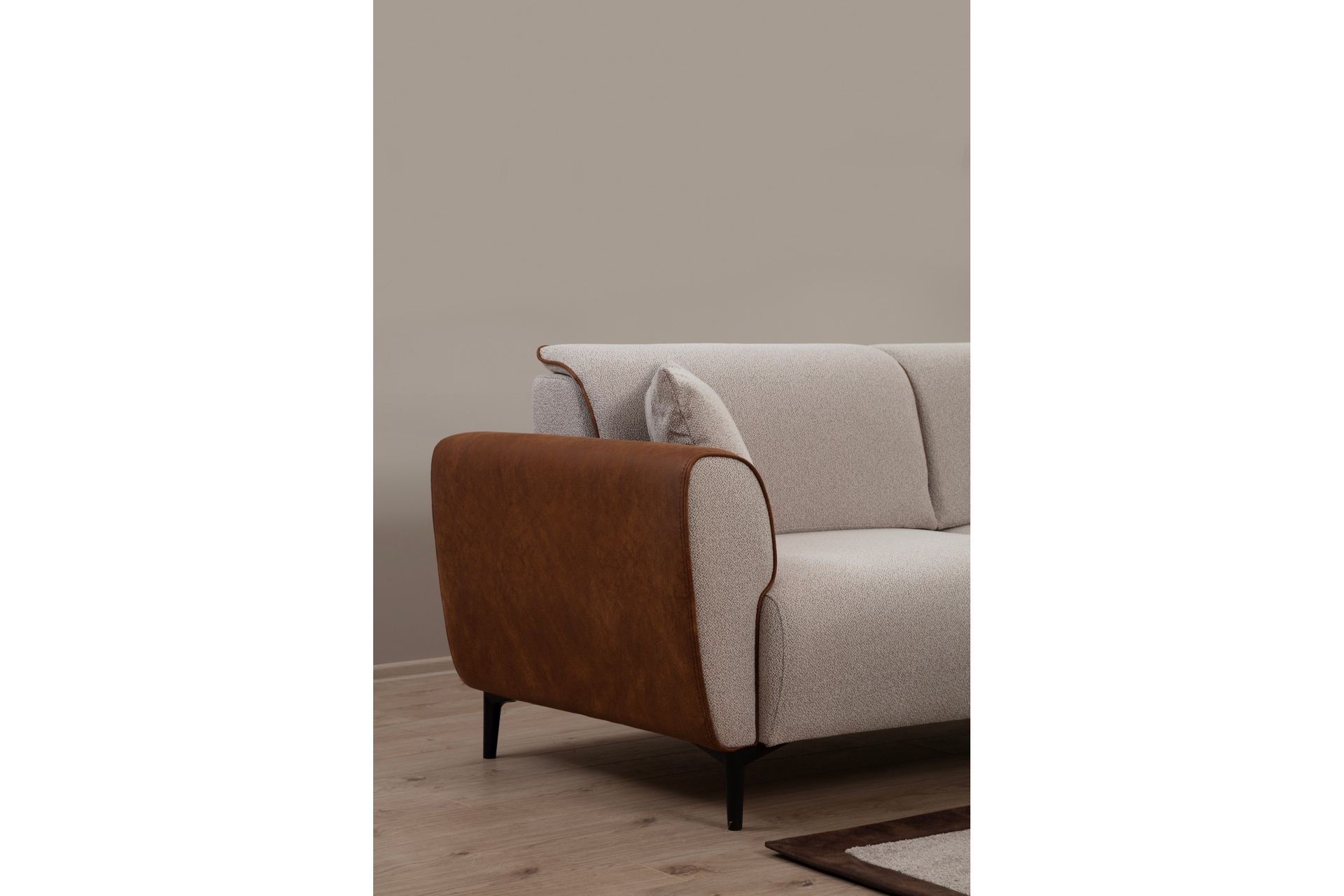 3-seter Sovesofa Demeden - Beige - Møbler - Sofaer - Sovesofaer - 3 seters sovesofa