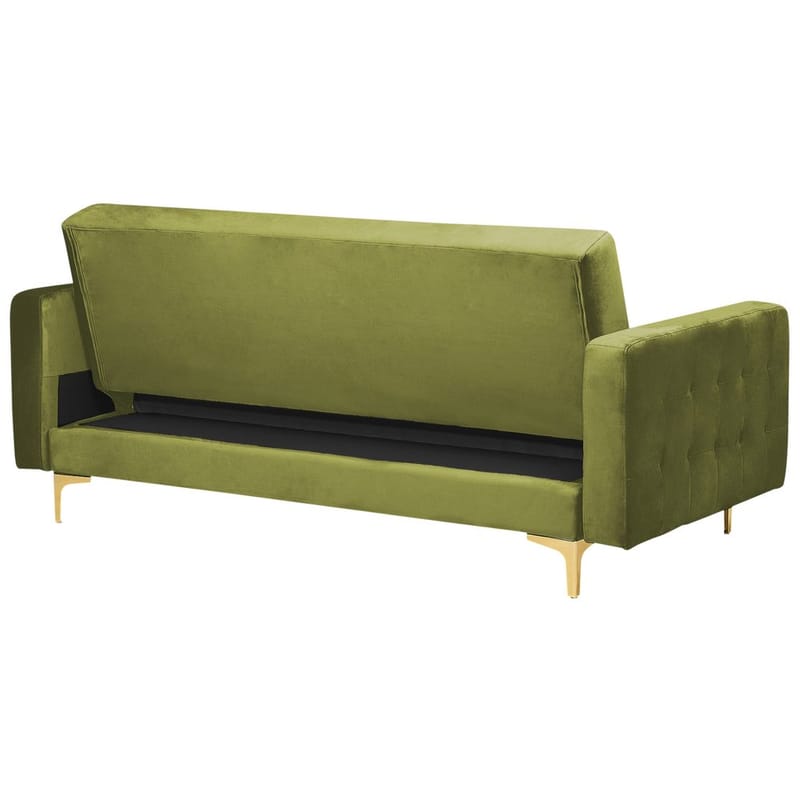 3-seters sofa Aberdeen - Grønn, gull/Fløyel - Møbler - Sofaer - Sofagrupper