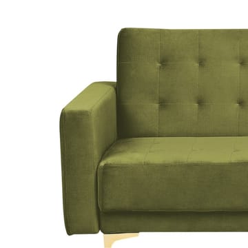 3-seters sofa Aberdeen - Grønn, gull/Fløyel - Møbler - Sofaer - Sofagrupper