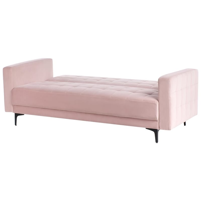 3-seters sofa Aberdeen - Rosa, Svart/Fløyel - Møbler - Sofaer - Sofagrupper