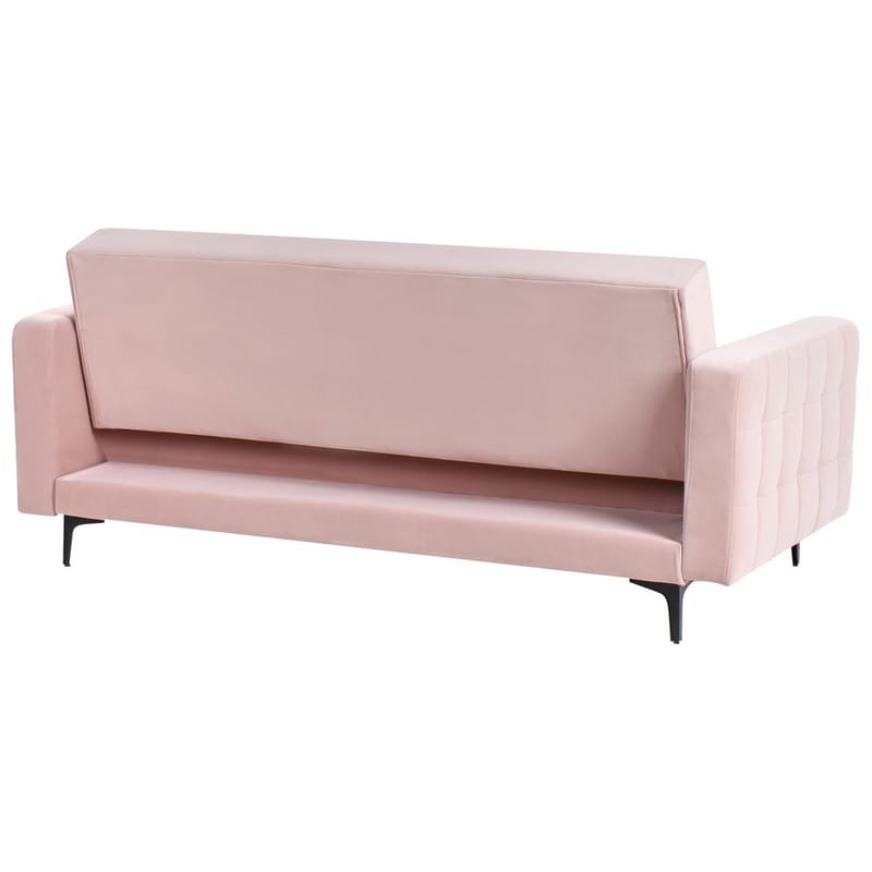 3-seters sofa Aberdeen - Rosa, Svart/Fløyel - Møbler - Sofaer - Sofagrupper
