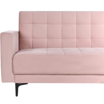 3-seters sofa Aberdeen - Rosa, Svart/Fløyel - Møbler - Sofaer - Sofagrupper