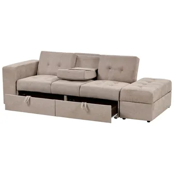 3-seters sofa Falster - Brun - Møbler - Sofaer - Sovesofaer - 3 seters sovesofa