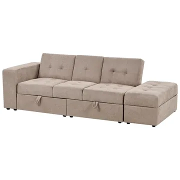 3-seters sofa Falster - Brun - Møbler - Sofaer - Sovesofaer - 3 seters sovesofa