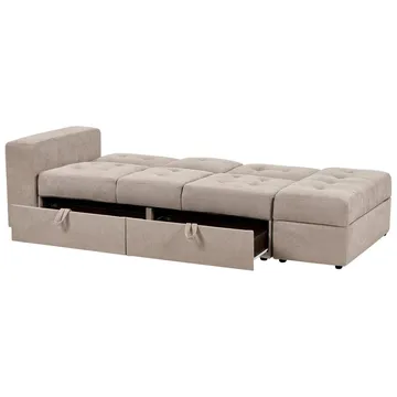 3-seters sofa Falster - Brun - Møbler - Sofaer - Sovesofaer - 3 seters sovesofa