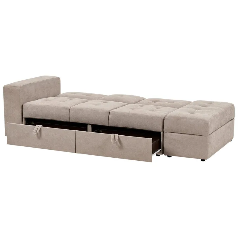 3-seters sofa Falster - Brun - Møbler - Sofaer - Sovesofaer - 3 seters sovesofa