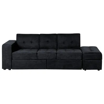 3-seters sofa Falster - Svart - Møbler - Sofaer - Sovesofaer - Sovesofa divan