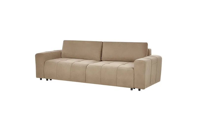 3-seters sofa Innvik - Brun, 213x156 cm - Møbler - Sofaer - Sovesofaer - 2 seters sovesofa