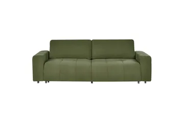 3-seters sofa Innvik - Grønn, 213x156 cm - Møbler - Sofaer - Sovesofaer - 2 seters sovesofa