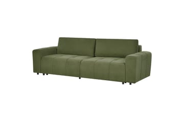 3-seters sofa Innvik - Grønn, 213x156 cm - Møbler - Sofaer - Sovesofaer - 2 seters sovesofa