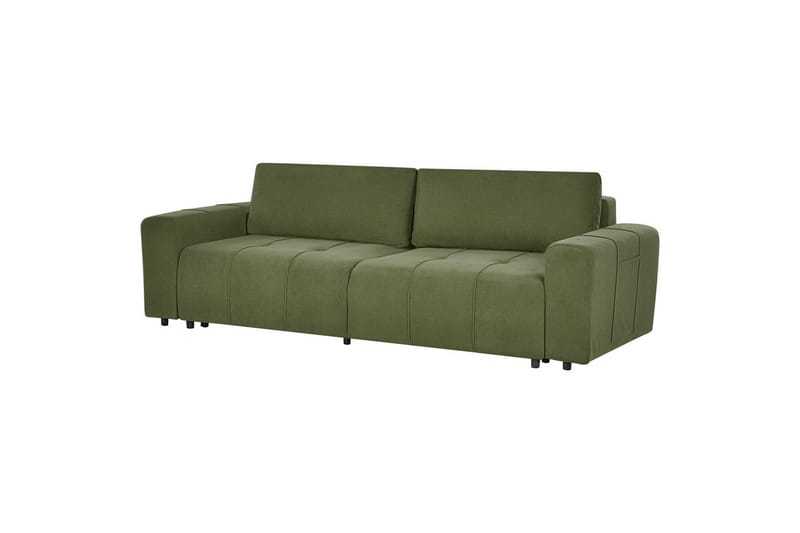 3-seters sofa Innvik - Grønn, 213x156 cm - Møbler - Sofaer - Sovesofaer - 2 seters sovesofa