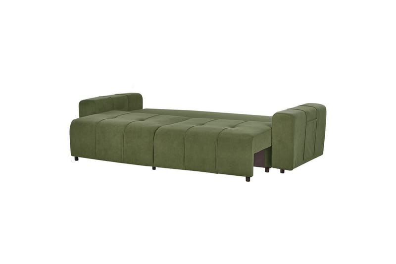 3-seters sofa Innvik - Grønn, 213x156 cm - Møbler - Sofaer - Sovesofaer - 2 seters sovesofa