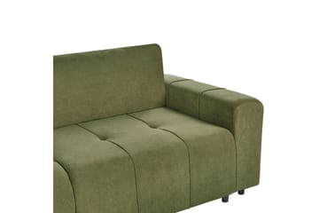 3-seters sofa Innvik - Grønn, 213x156 cm - Møbler - Sofaer - Sovesofaer - 2 seters sovesofa