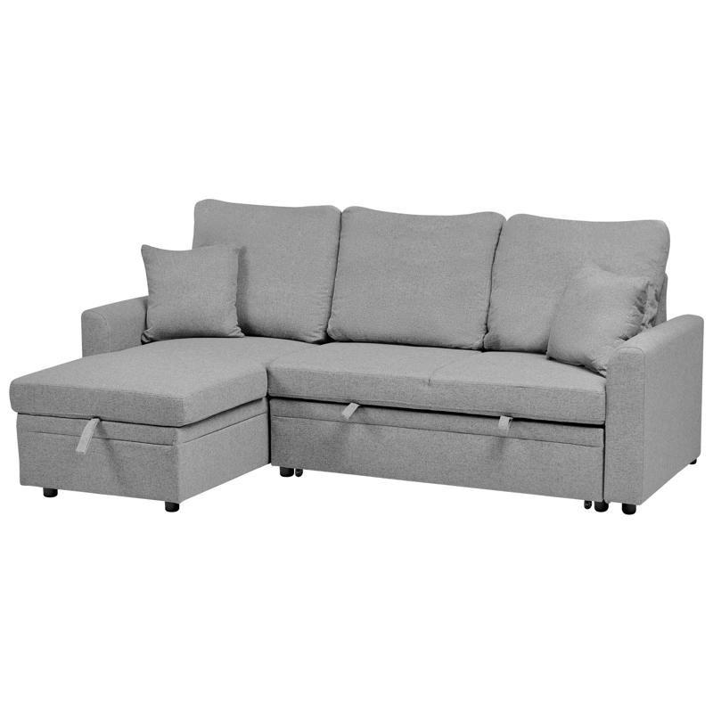3-seters sofa Nassjo høyrevendt - Grå - Møbler - Sofaer - Sovesofaer - Langsgående sovesofa