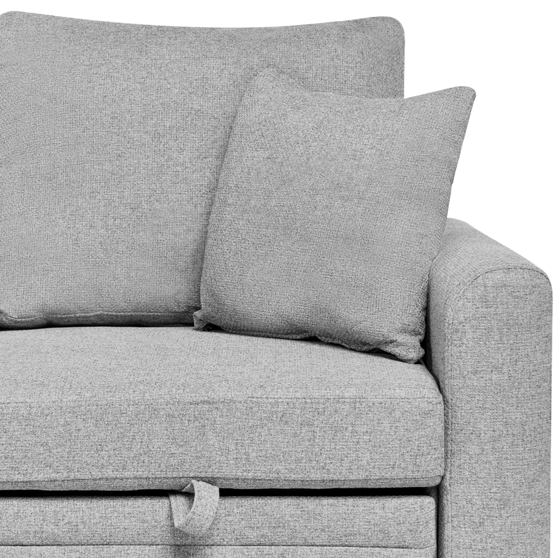 3-seters sofa Nassjo høyrevendt - Grå - Møbler - Sofaer - Sovesofaer - Langsgående sovesofa