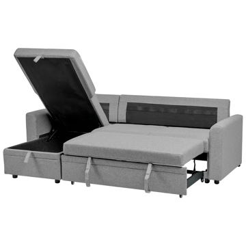 3-seters sofa Nassjo høyrevendt - Grå - Møbler - Sofaer - Sovesofaer - Langsgående sovesofa