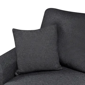 3-seters sofa Nassjo høyrevendt - Svart - Møbler - Sofaer - Sovesofaer - Langsgående sovesofa